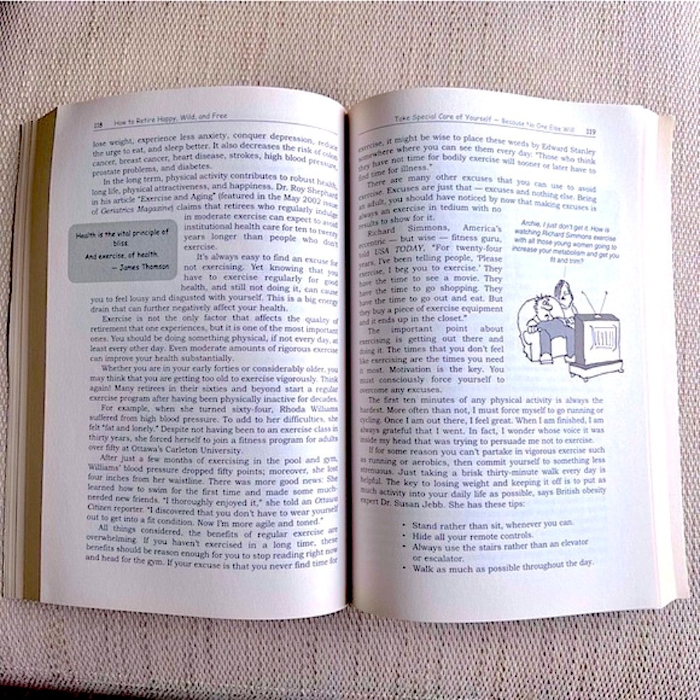 HOW TO RETIRE Soft Cover Book Happy Wild Free Retirement Wisdom Financial Advice - Picture 9 of 16